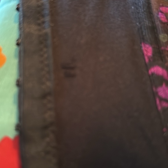 Vintage Elegant Black and Purple Lace Bustier - Picture 5 of 5